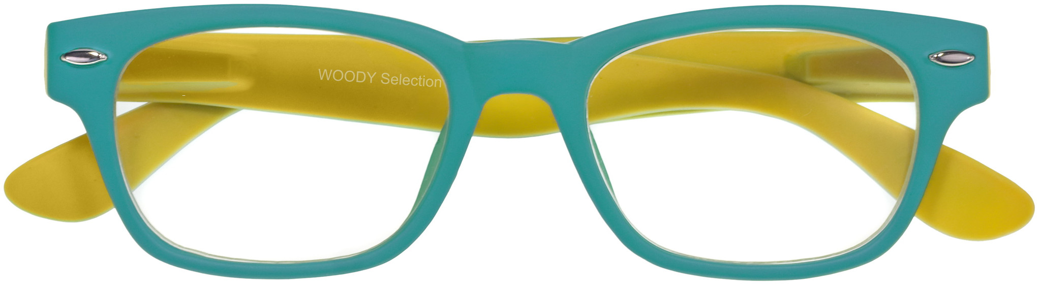 Woody Selection Turquoise-Yellow Readers by I Need You Readers
