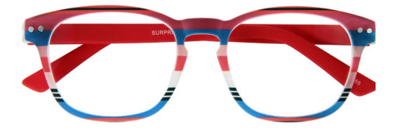 I Need You Readers Surprise G58900 Red Blue Front Striped