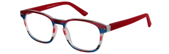 I Need You Readers Surprise G58900 Red Blue Front Striped Side